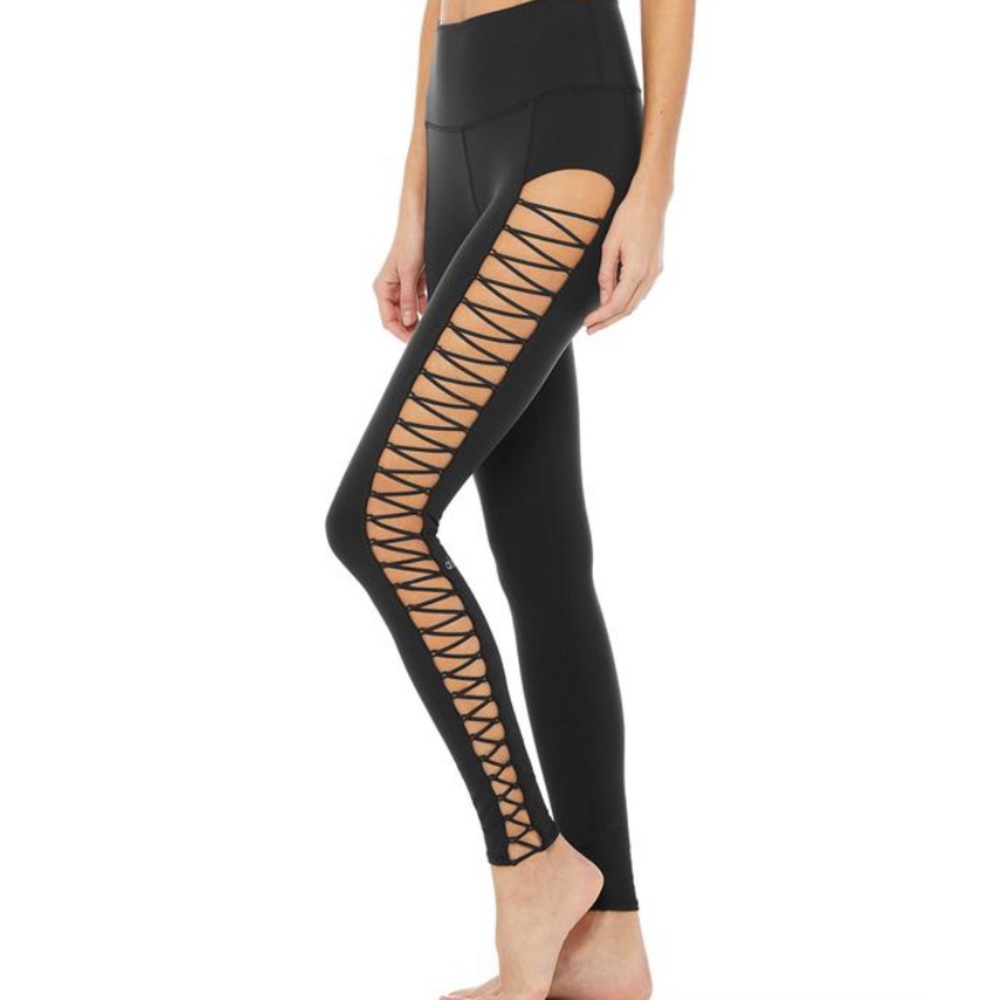 Alo high waist lace up leggings Small